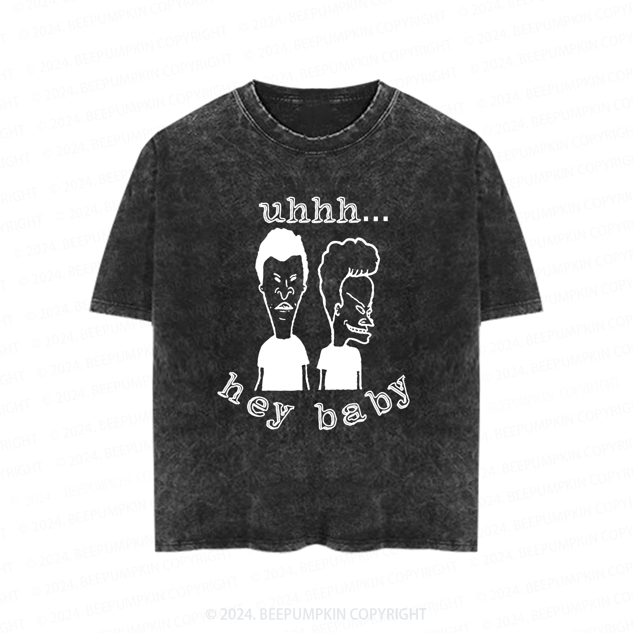 Hey Baby Funny Toddler&Kids Washed Tees
