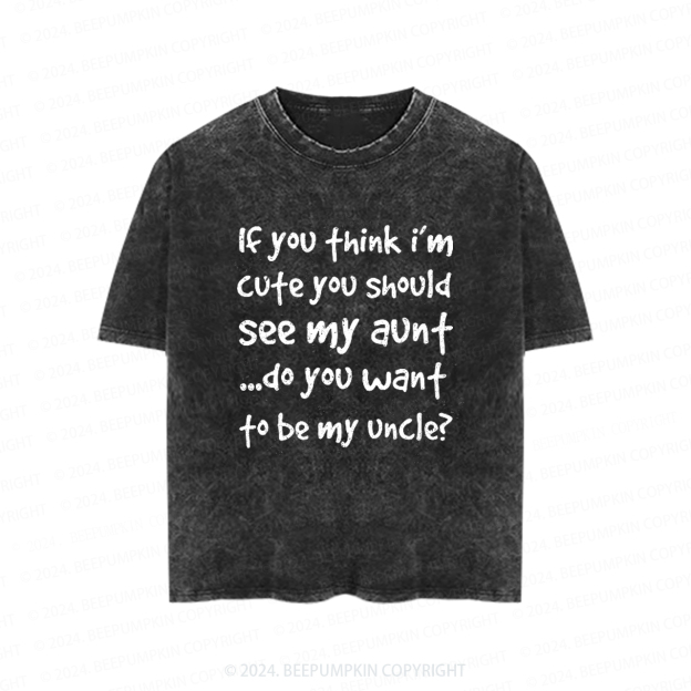 If You Think Toddler&Kids Washed Tees         