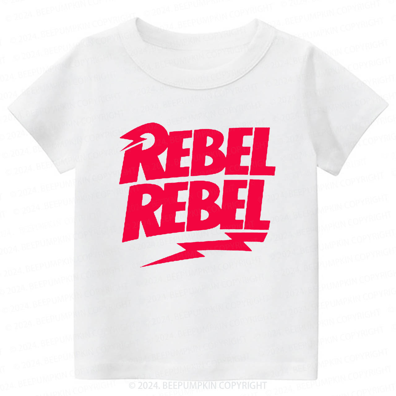 David Bowie Rebel Rebel Toddler&Kids Tees 8