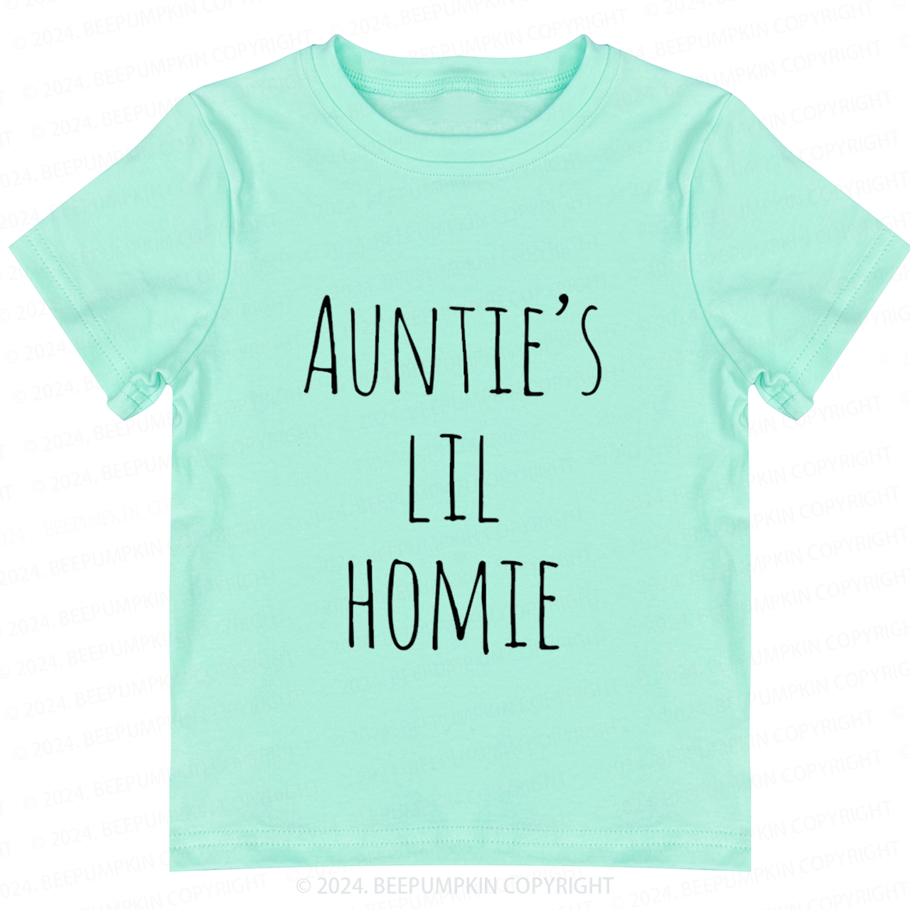 Auntie's Lil' Homie Toddler&Kids Tees 7