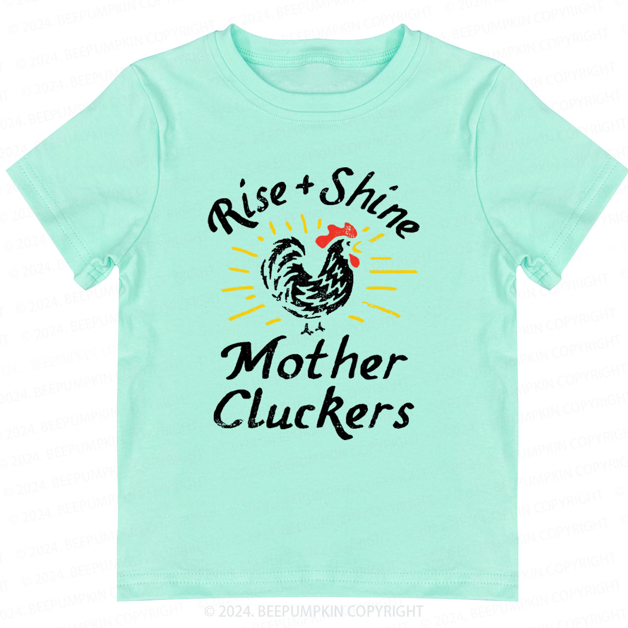 Rise & Shine Mother Cluckers Toddler&Kids Tees