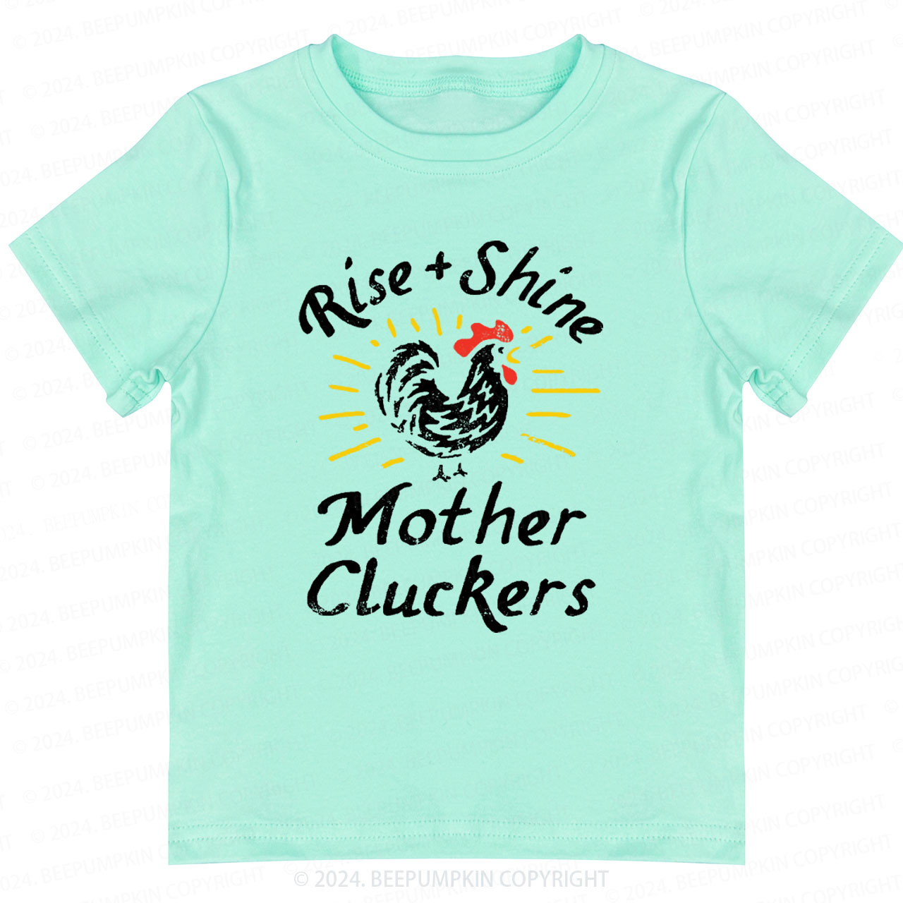 Rise & Shine Mother Cluckers Toddler&Kids Tees