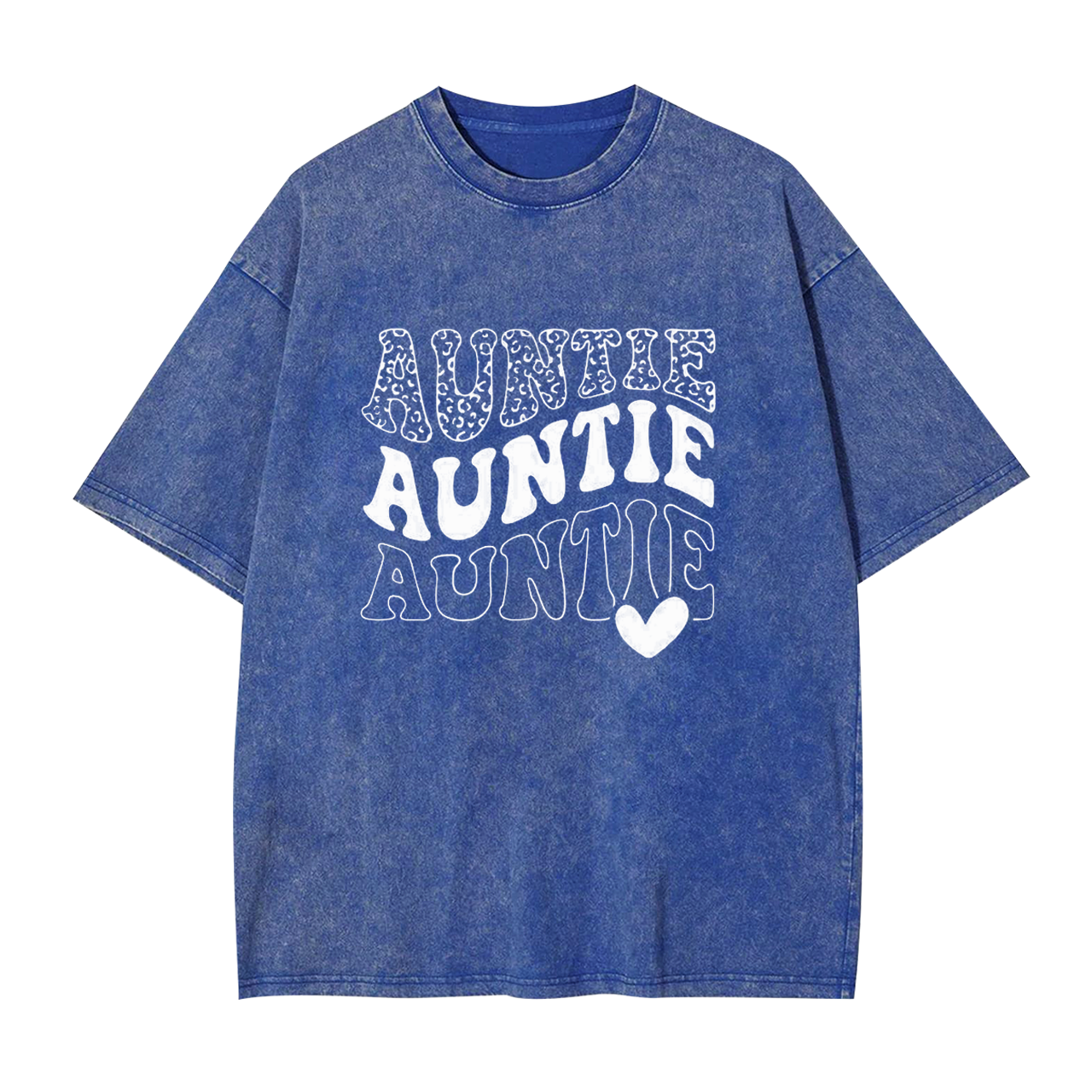 Cool Auntie leopard Aunt Washed Tees