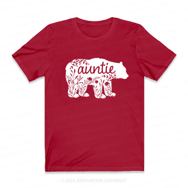 Auntie Bear Auntie Shirt