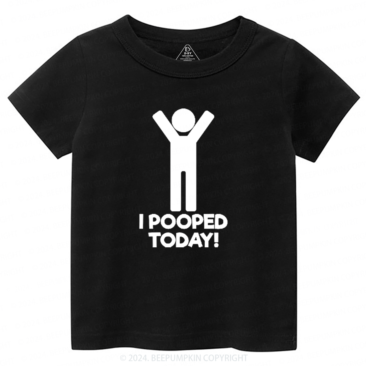I Pooped Today Toddler&Kids Tees 7