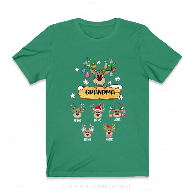 Personalized Elk Name Grandma Grandma Gift Shirt Beepumpkin 