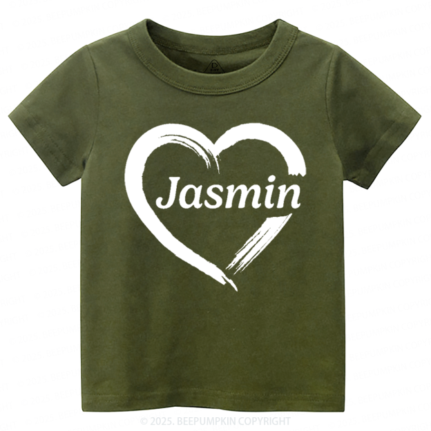 Personalized Name Toddler&Kid's Tees Beepumpkin