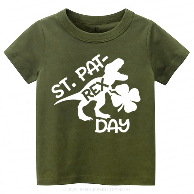 St. Pat-Rex Day Toddler&Kid's Tees Beepumpkin