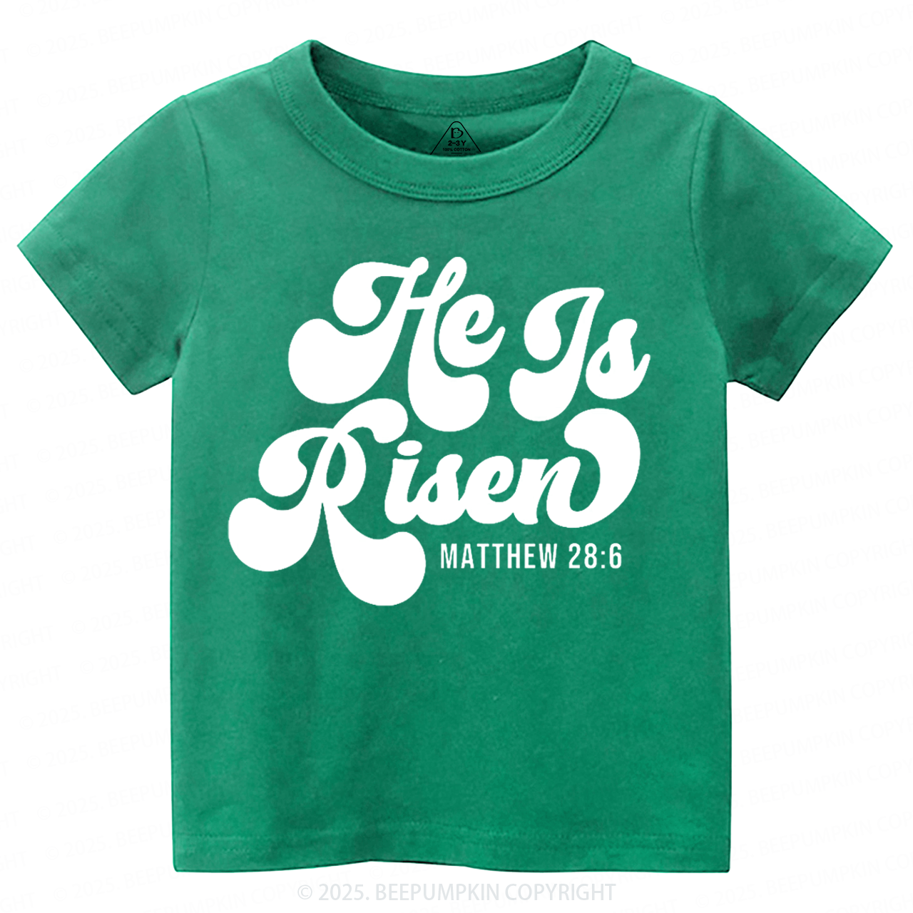 He Is Risen Toddler&Kid's Tees Beepumpkin 3