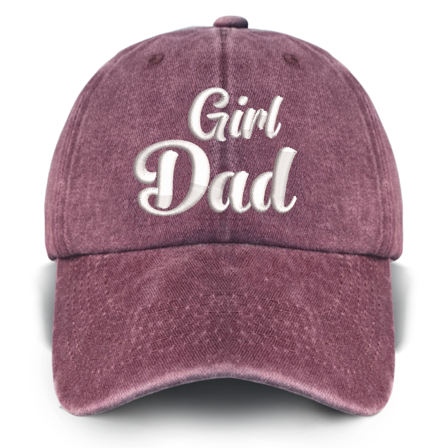 Girl Dad Embroidered Baseball Cap