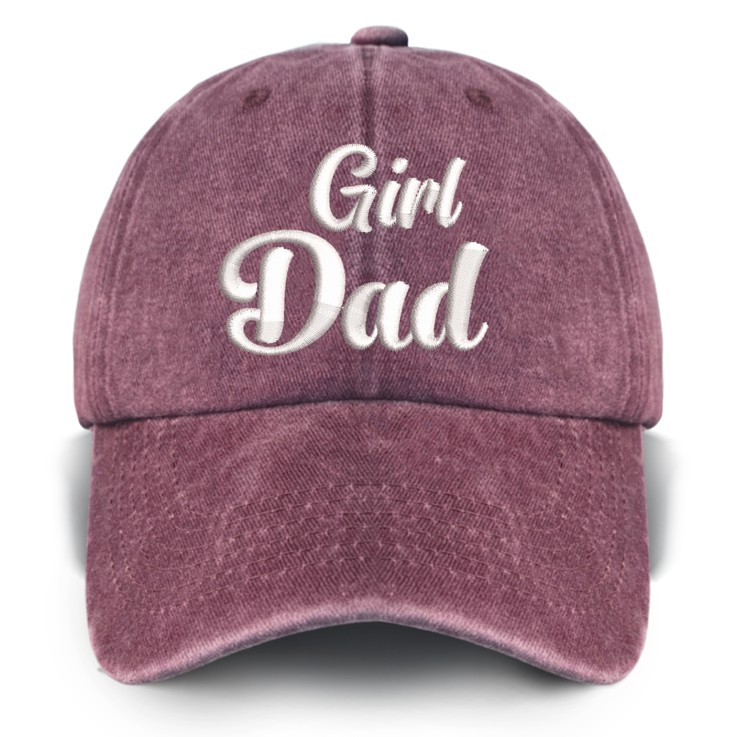 Girl Dad Embroidered Baseball Cap