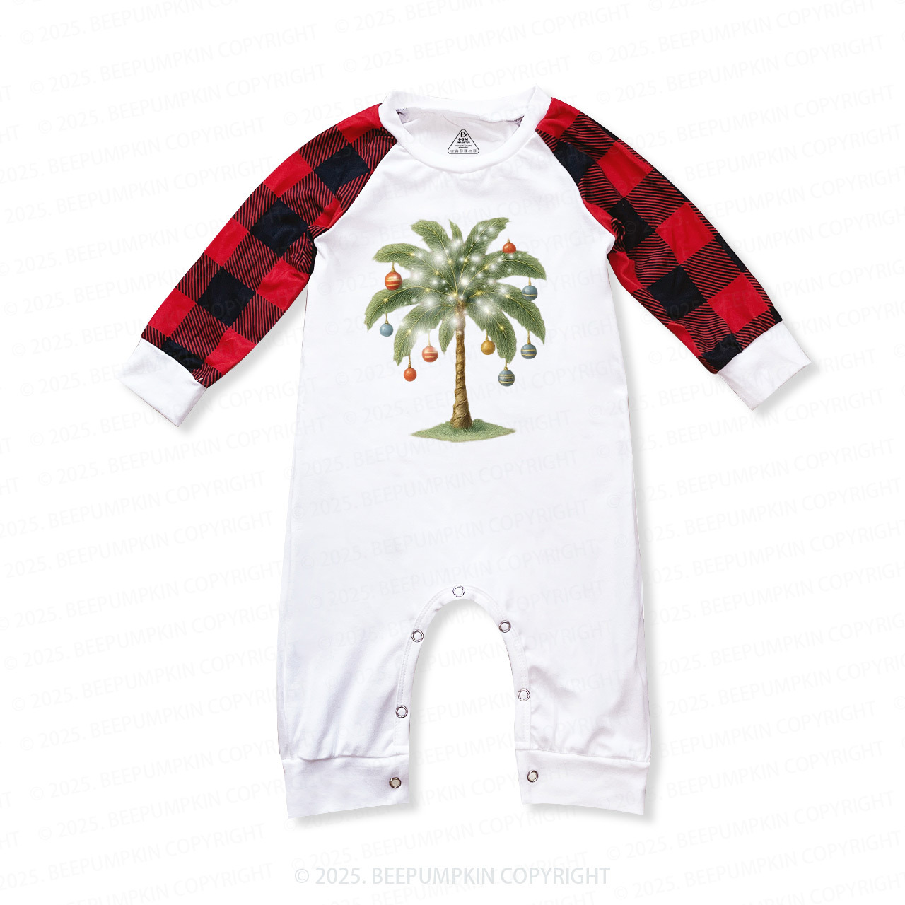 Christmas Palm Tree Family Matching Pajamas