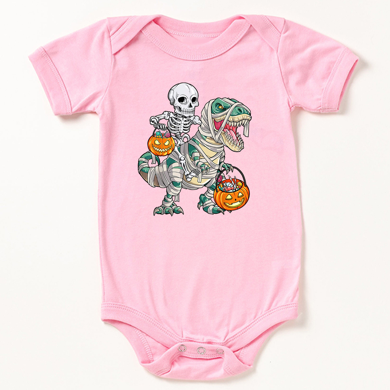 Spooky Saurus Halloween Bodysuit For Baby