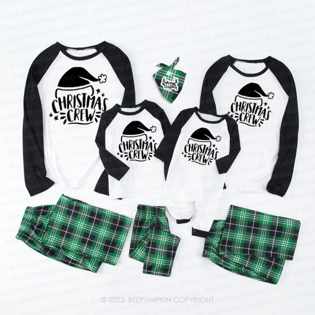 Romantic Christmas Crew Family Matching Pajamas Beepumpkin