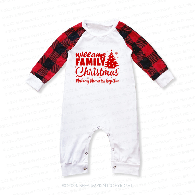 Personalized Making Memories Togethe Matching Pajamas For Family Beepumpkin