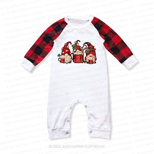 Christmas Hot Cocoa With Santa Matching Pajamas For Family Beepumpkin