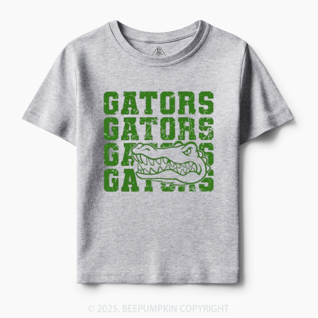 Personalized Gators Mascot Toddler&Kid's Tees Beepumpkin