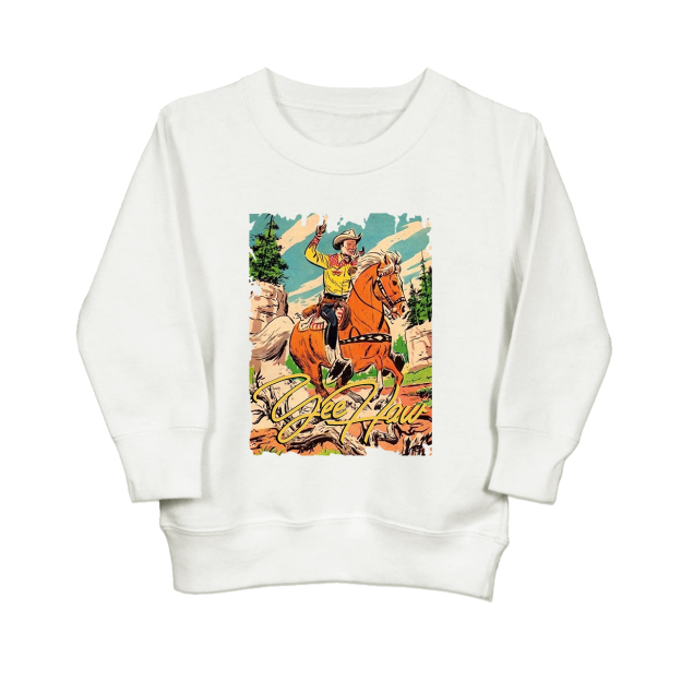 Yeehaw Cowboy Toddler Sweatshirt