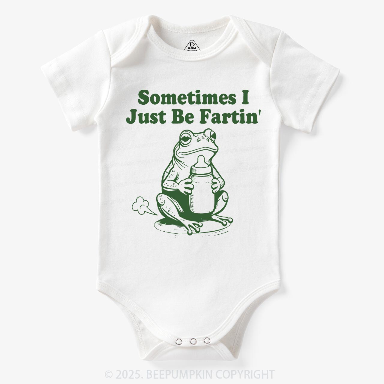 Fart Joke Sometimes I Just Be Fartin Bodysuit Beepumpkin 7