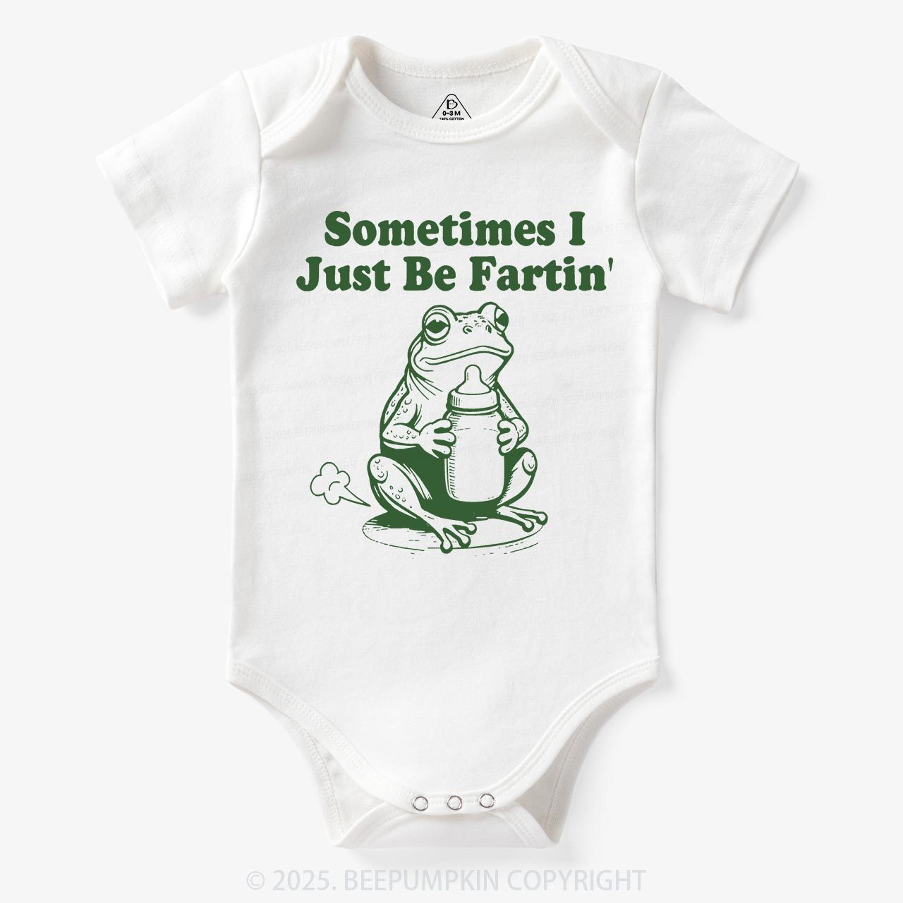 Fart Joke Sometimes I Just Be Fartin Bodysuit Beepumpkin 7