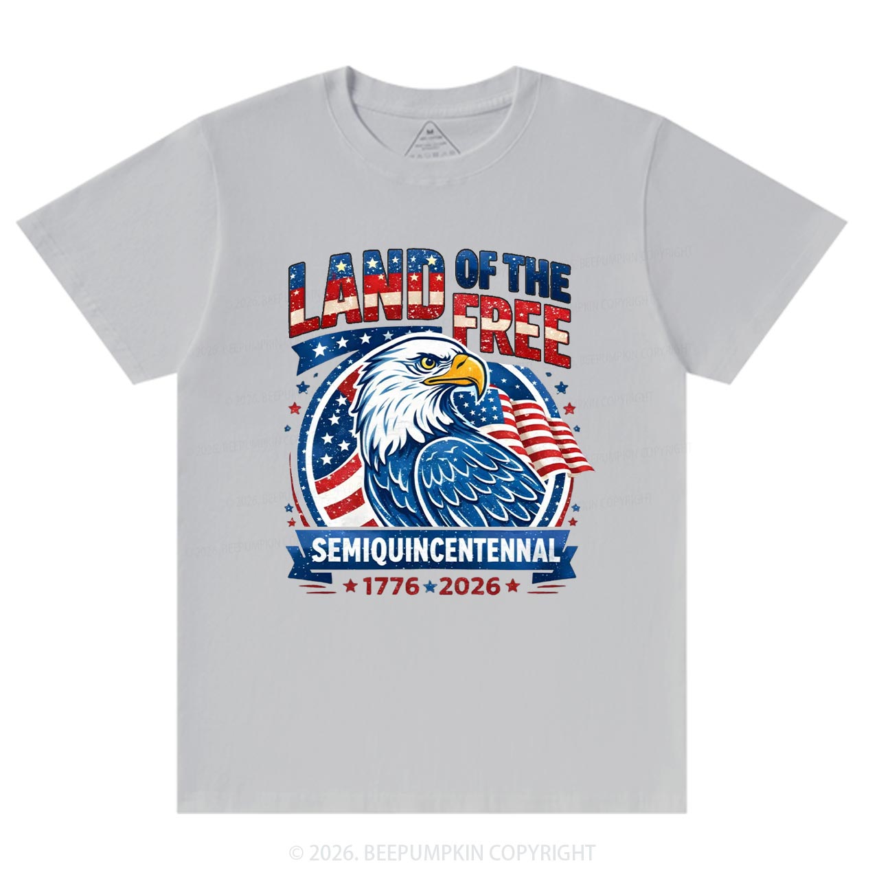 Patriotic Land Of The Free America 250 T-Shirts