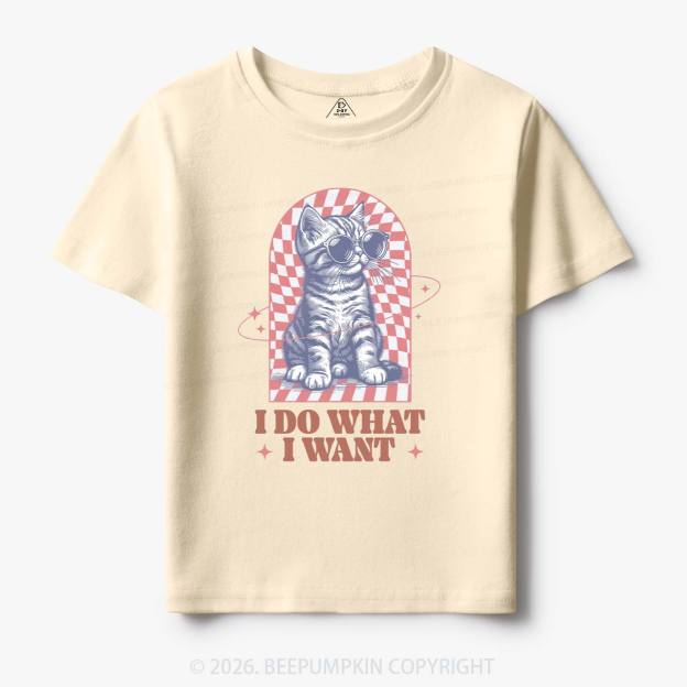 I Do What I Want Kitten Toddler&Kid's Tees