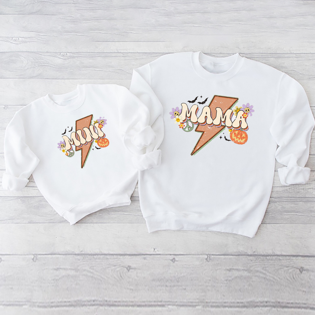 Halloween Momster & Mama's Kids Mom&Me Swetshirt