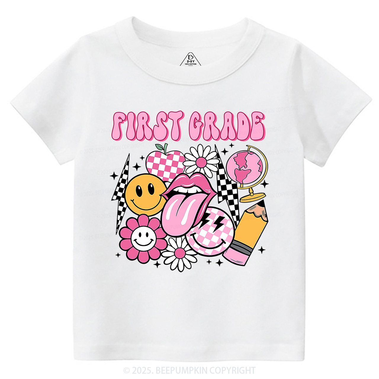 Personalized Hello Grade Toddler&Kids Tees 