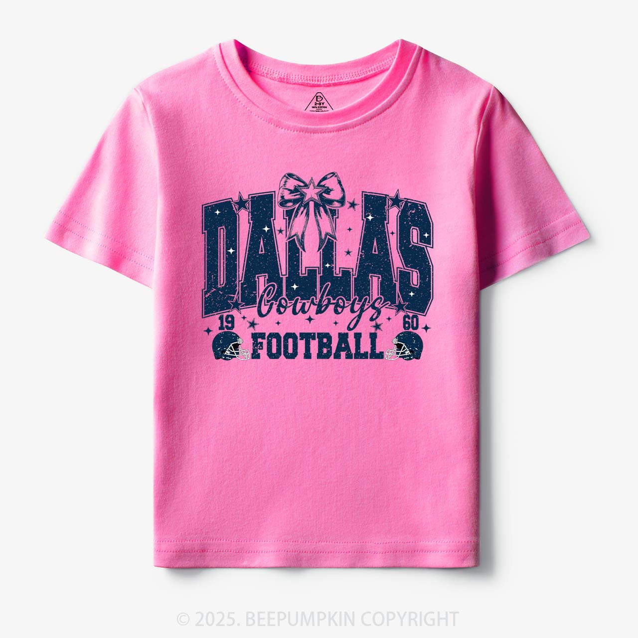 Cowboy Coquette Bow Toddler&Kid's Tees Beepumpkin