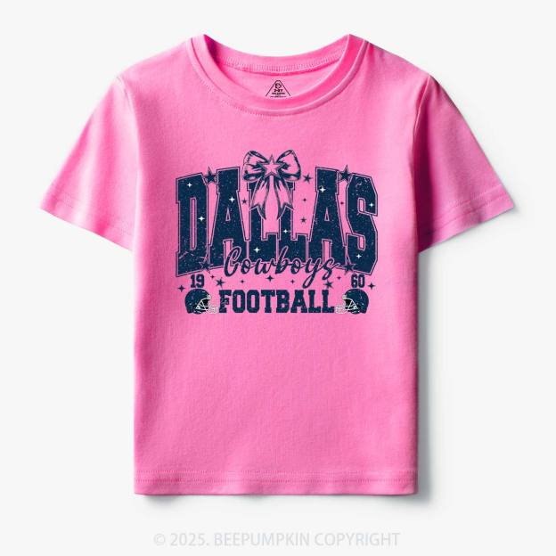 Cowboy Coquette Bow Toddler&Kid's Tees Beepumpkin