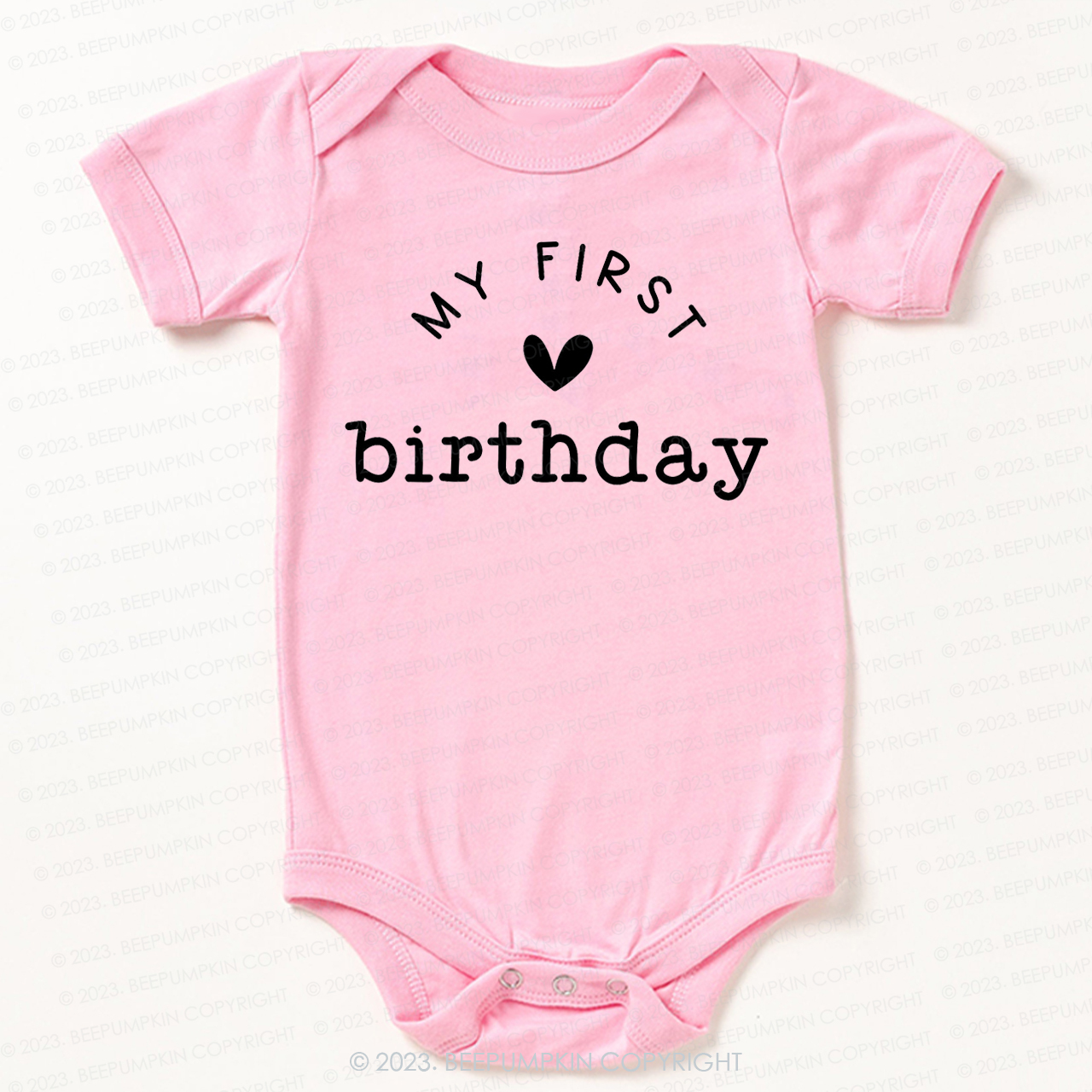 My First Birthday Bodysuit For Baby