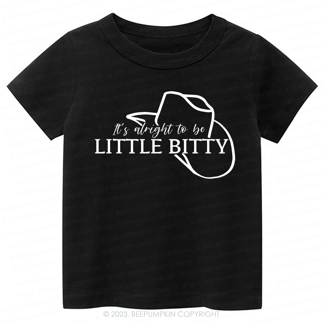 It's Alright To Be Little Bitty-Toddler Tees