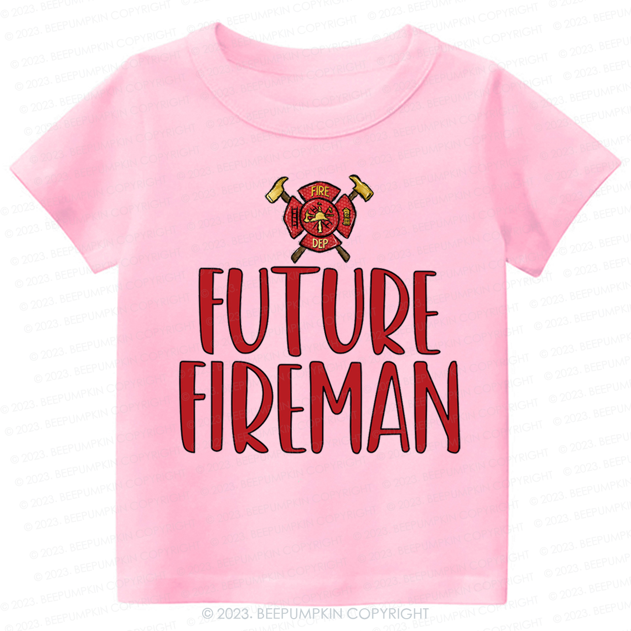 Future Fireman Firetruck -Toddler Tees