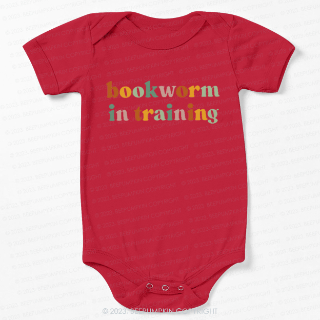 Bookworm In Training Bodysuit For Baby