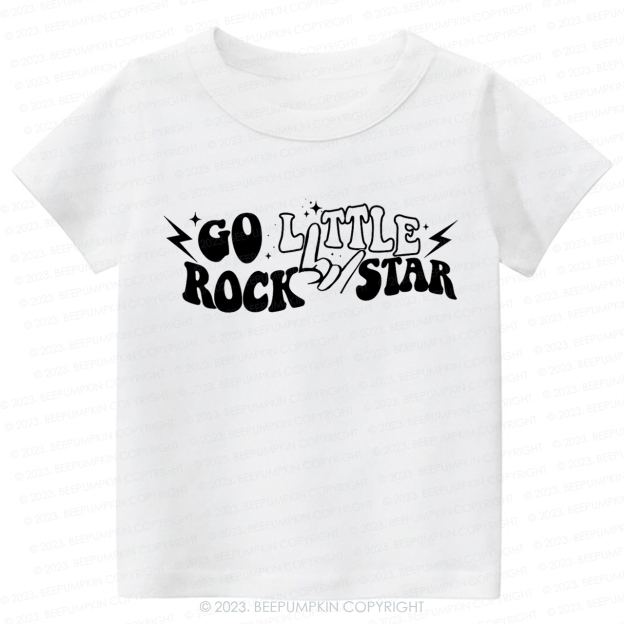 Go Little Rock Star Kids Shirt