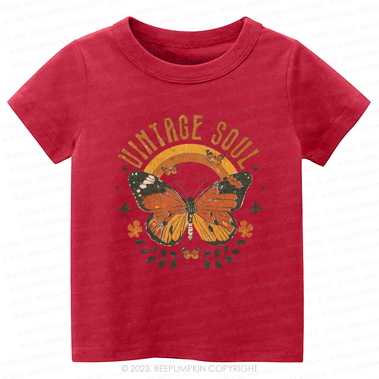 Vintage Soul Cute Girls Boho Kids Shirt