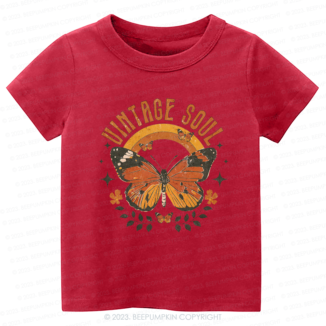 Vintage Soul Cute Girls Boho Kids Shirt