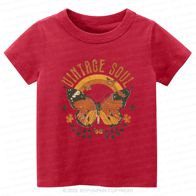 Vintage Soul Cute Girls Boho Kids Shirt