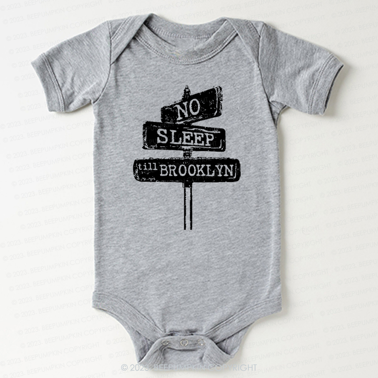 No Sleep Till Brooklyn Bodysuit For Baby