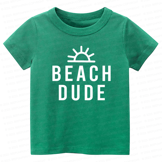 Beach Dude Kids Shirt