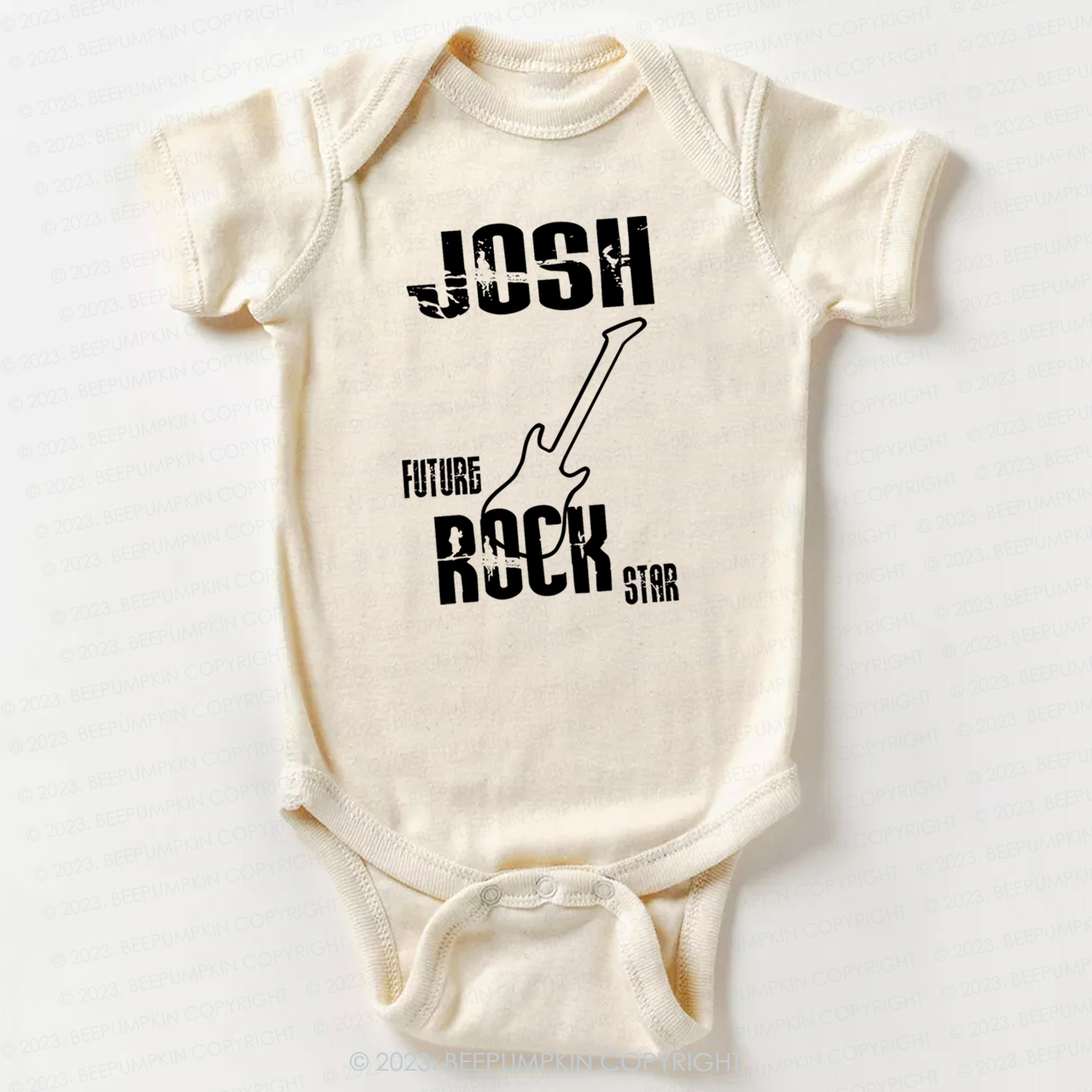  Personalised Future Rockstar Bodysuit For Baby 7