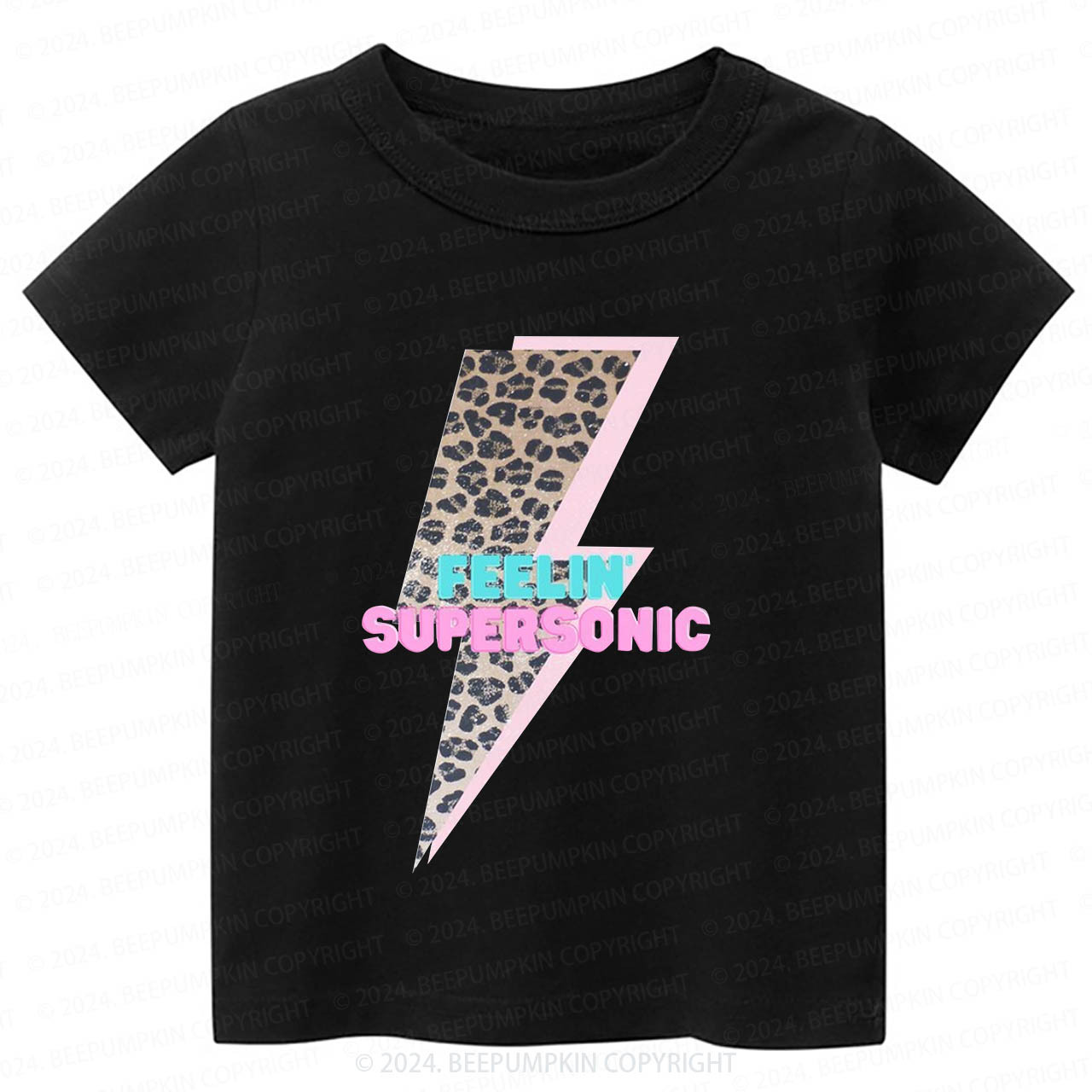 Rock Leopard Toddler&Kids Tees 8