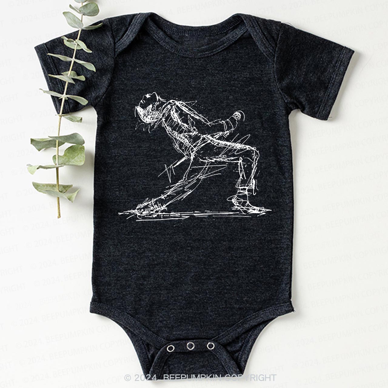 Crazy Man Bodysuit For Baby 7