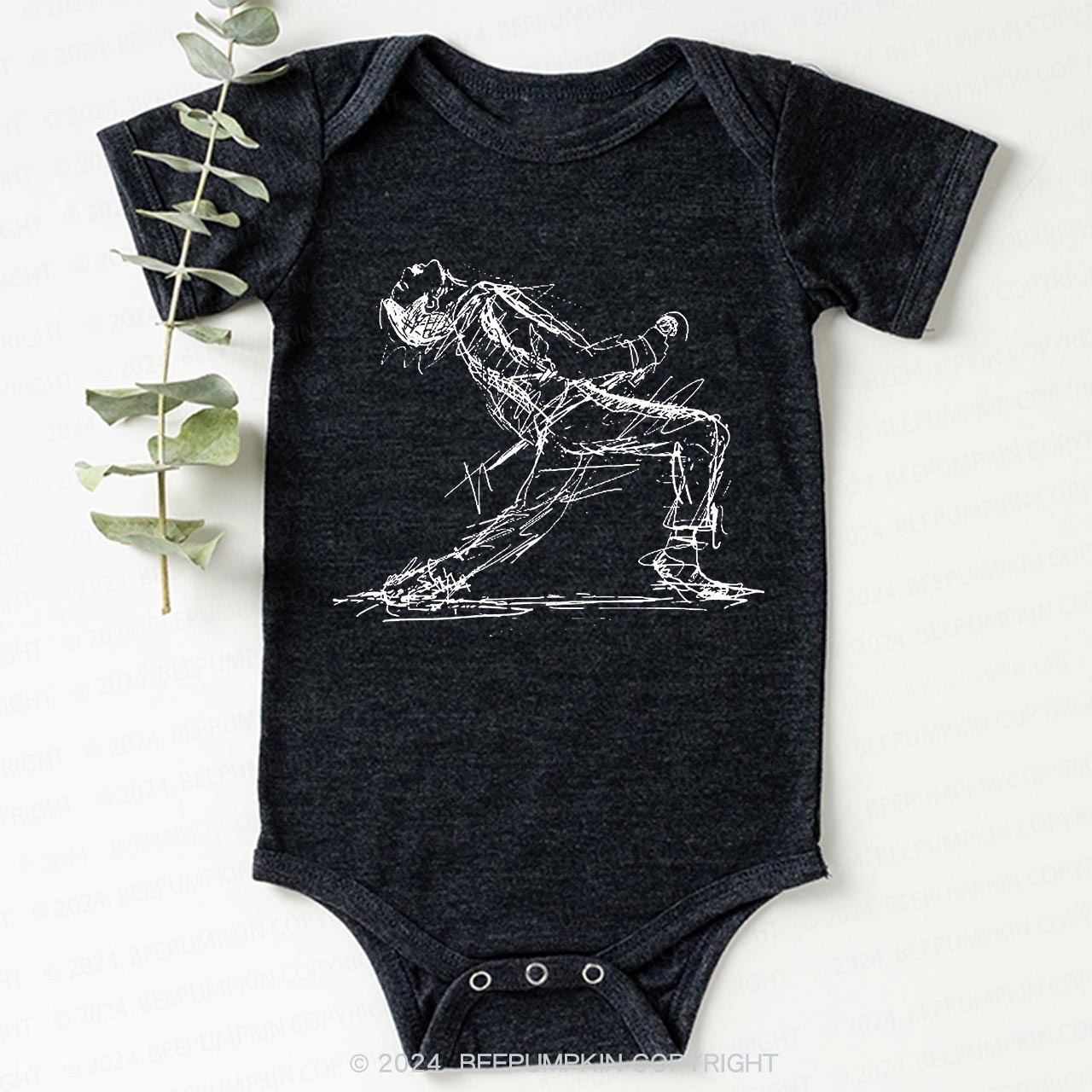 Crazy Man Bodysuit For Baby 7