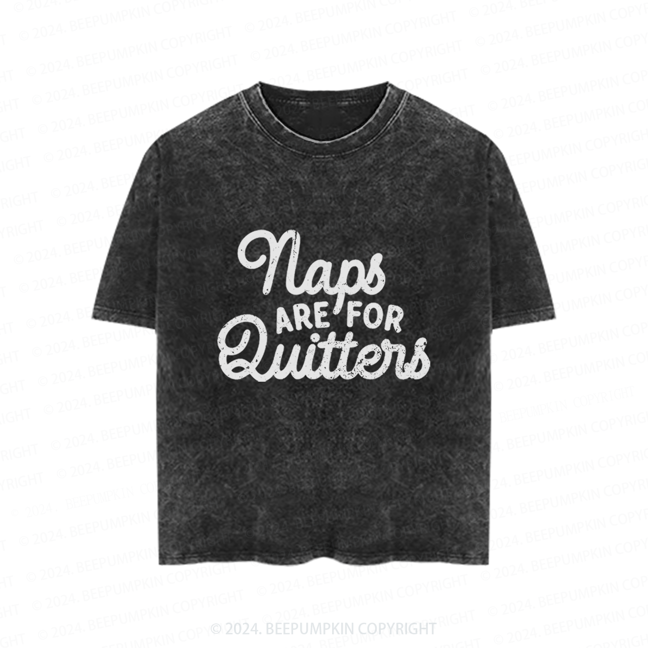 Naps Are For Quitters Toddler&Kids Washed Tees          
