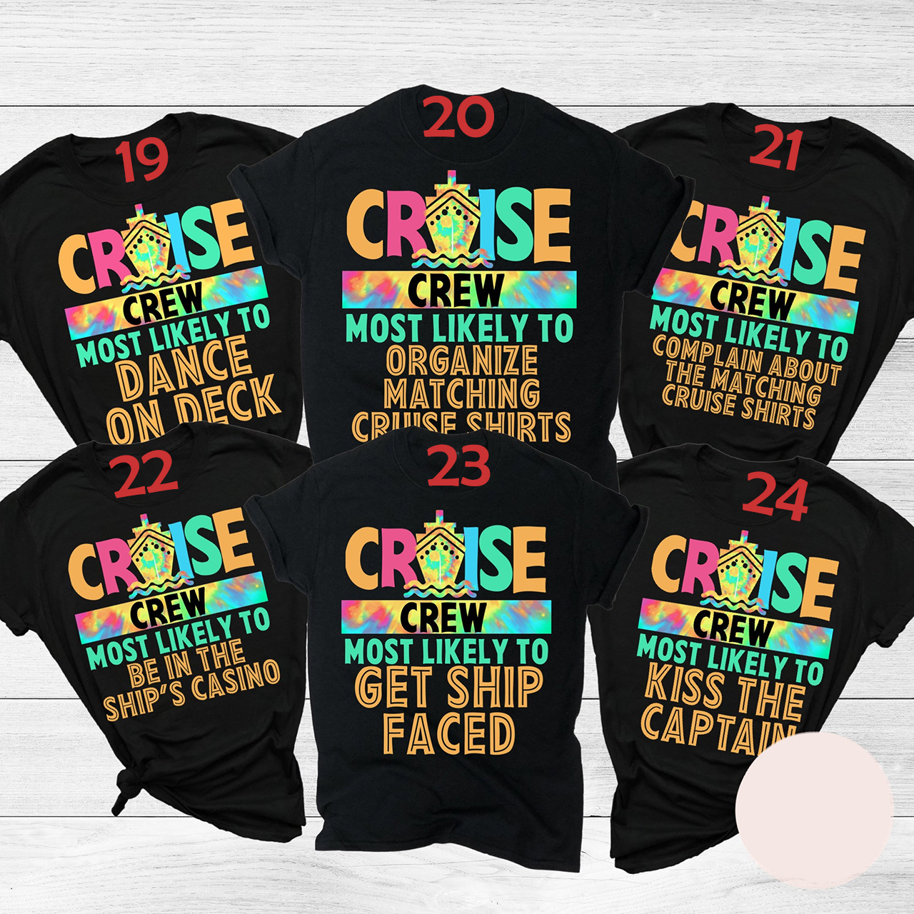 Most Likely To Matching Cruise Squad Vacation 2023 Shirts