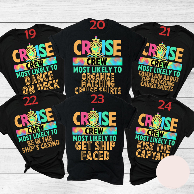 Most Likely To Matching Cruise Squad Vacation 2023 Shirts