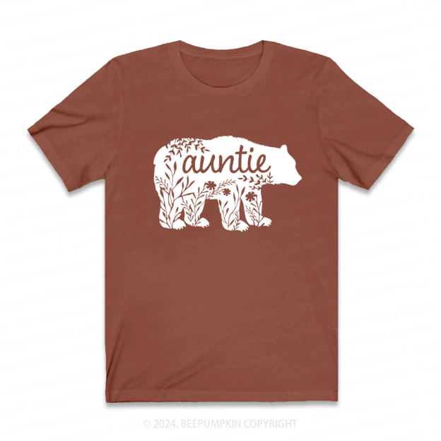 Auntie Bear Auntie Shirt