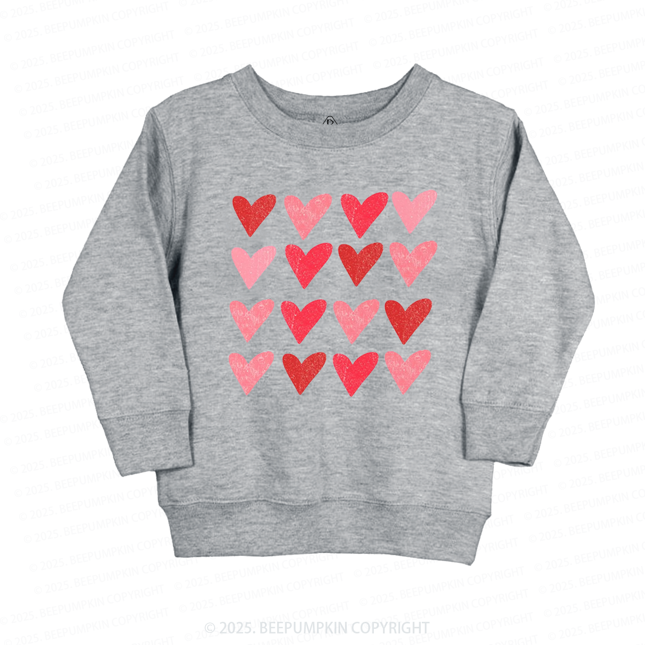 Heart Valentine's Day Kid's Sweatshirt