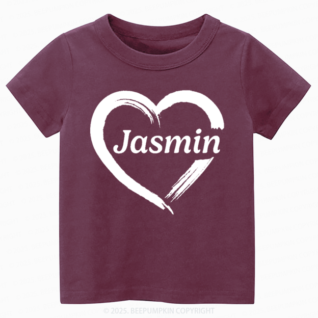 Personalized Name Toddler&Kid's Tees Beepumpkin
